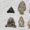 Image 2 : EARLY AMERICAN! Antique Assortment of Native American Stone Artifacts including Arrow/Spear Heads