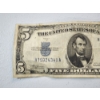 Image 2 : U.S. Series 1934 A $5 Blue Seal Silver Certificate 