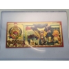 Image 4 : RARE 1996 Pokémon 999999 Gold Foil Note - Dragonite - Mint Condition in Protective Holder           