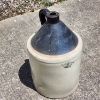 Image 3 : Vintage 5 Gallon Stoneware Crock ~ Likely by Robinson Ransbottom Pottery Company 