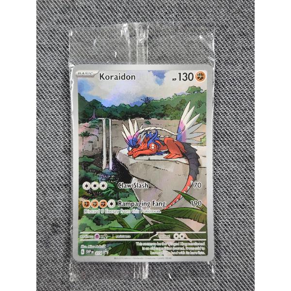 Koraidon Black Star Promo 014 Sealed NM Holo Pokemon Trading Card