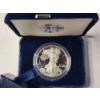 Image 1 : 2000-P U.S. Mint American Eagle PROOF One Troy Ounce .999 Fine Silver Coin ~ From Philadelphia Mint