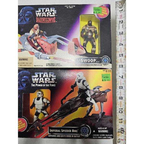 Star Wars Vehicular/Pilot Figures (Lot of 2)