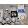 Image 4 : Large Lot of Costume Jewelry: Bracelets, Necklaces, Pins, Clear Jewelry Box
