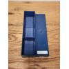 Image 1 : Whitman Blue Coin Storage Box for 2x2 Holders w/ Divider 2x2x9