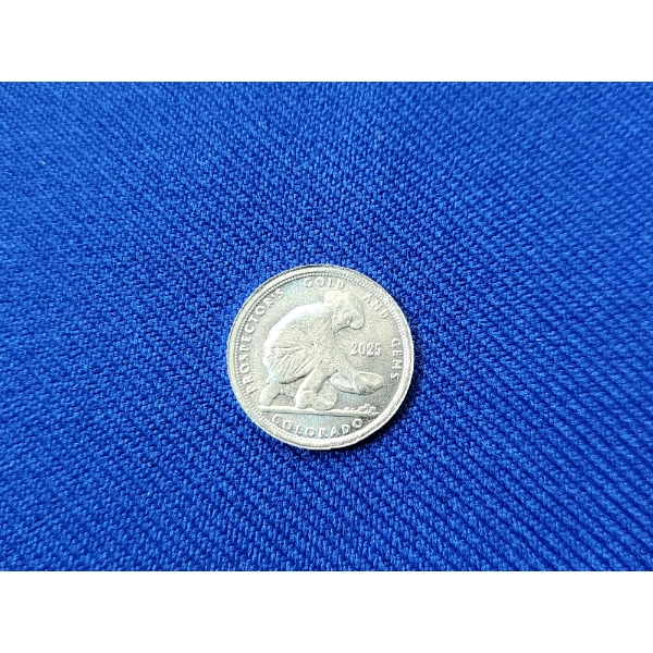 2025 Prospector Gold and Gems Colorado .999 Fine Silver Round