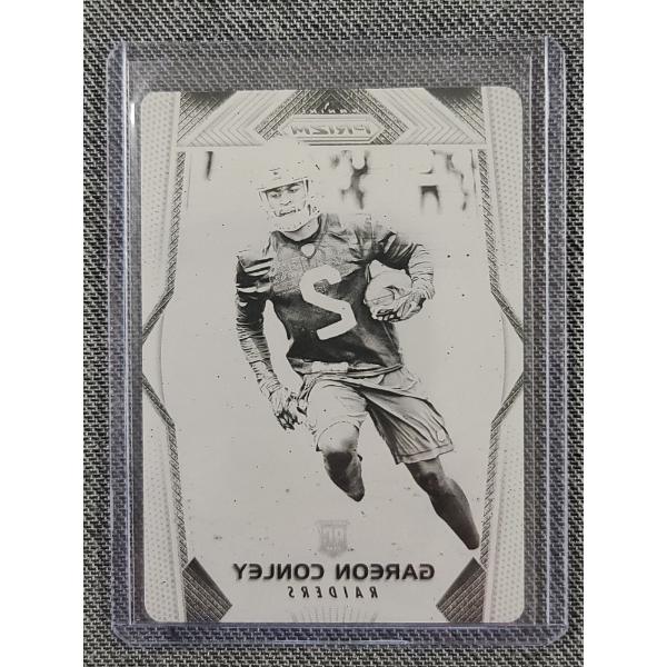 2017 Panini Plates & Patches 1/1 Card #264 BLACK PLATE Gareon Conley Oakland Raiders 