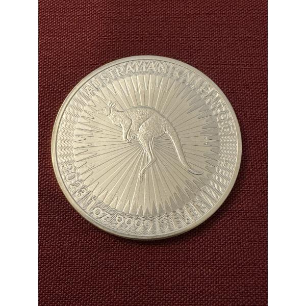 2023 Australian Kangaroo 50th Anniversary .9999 Fine Silver One Troy Ounce Coin - Mint Condition