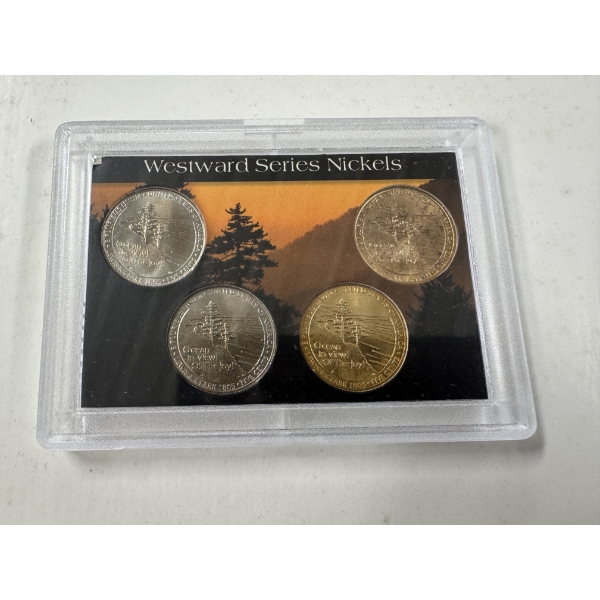 2005 Westward Series Nickels Set - Mint Condition