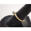 Image 2 : Timeless 14K Yellow Gold Solitaire Diamond Stone Ring Size 6.5 TW: 1.7g