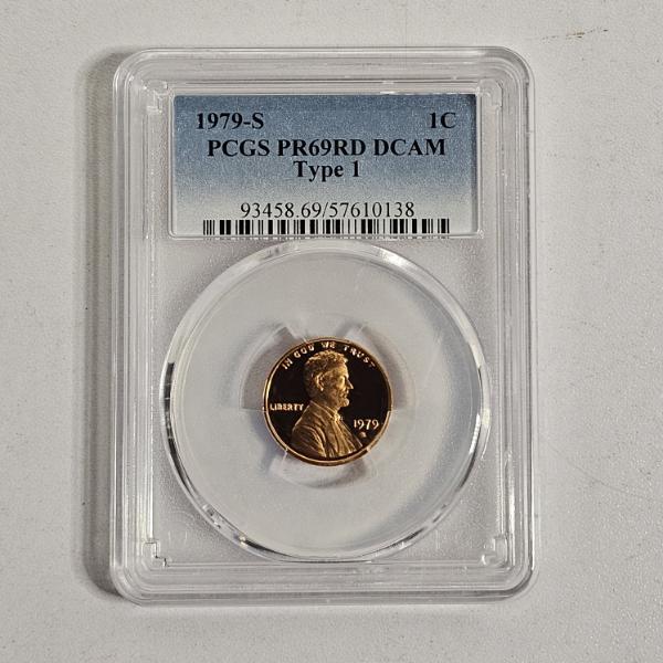 PCGS PR69RD DCAM 1979-S Type 1 Lincoln Cent