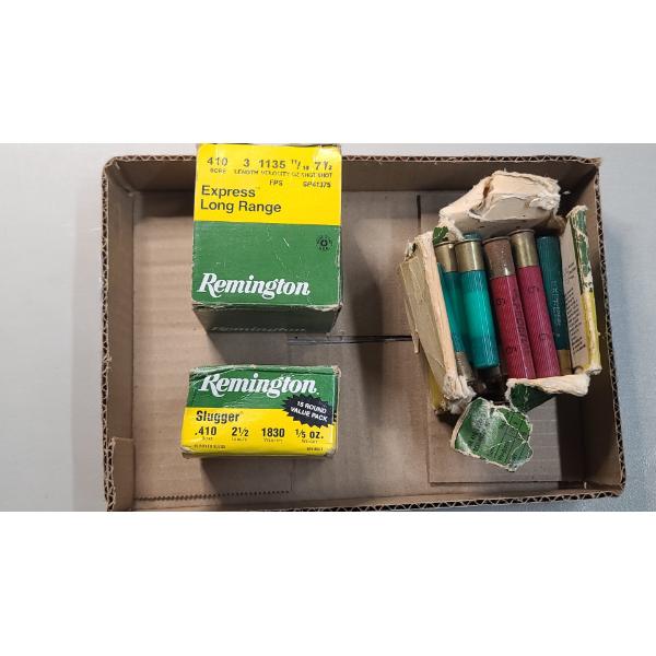 Remington 410 Ammunition With Assorted Lengths 