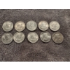 Image 1 : 10 - 1979 United States Susan B. Anthony Dollar Coins - Excellent Condition