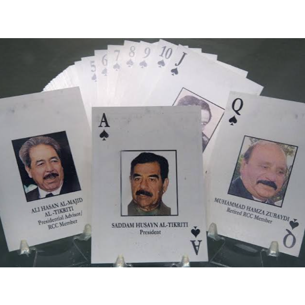 Iraqi's Most Wanted Playing Card Deck