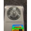 Image 3 : 1992 United States Silver Eagle .999 Fine Silver Troy Ounce Coin - NGC MS 69