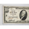 Image 2 : *VERY RARE* 1929 First National Bank of Canton Ohio $10 National Currency Brown Seal Note