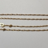 Image 3 : 14K Yellow Gold Chian 18" Necklace - Total Weight: 