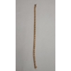 Image 4 : 14K Gold 7.5" Tennis Bracelet With Diamonds - Weight: 14.5g