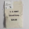 Image 1 : Official U.S. Mint Canvas Bag with $25.00 in FV of 2015-P America the Beautiful Quarters