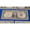 Image 4 : (5) $1 Blue Seal Silver Certificates- Series 1957, 1957 B