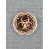 Image 6 : Zombucks Walker One Ounce PROOF Copper Round In Original Packaging & Case by Provident Mint