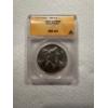 Image 1 : 1947-S S1-PESO SILVER PHILIPPINES MACARTHUR NEAR-GEM ANACS MS64