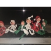 Image 4 : Ten Vintage Famous Annalee Collectors Felt Elves