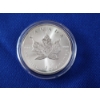 Image 1 : 2017 Canada Maple Leaf 1 Troy Ounce .9999 Fine Silver Coin - Mint Condition