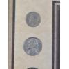 Image 2 : Vintage Norman Rockwell "Presidential Portraits" Framed Coin & Art Display - Face Value: $1.91