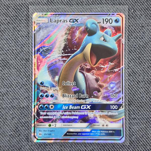 Lapras GX 35/149 Holo Rare Pokemon Trading Card
