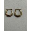 Image 2 : 10K Gold Hoop Earrings - Mint Condition