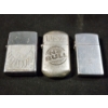 Image 2 : Three Assorted Vintage Lighters Ft. Trimlite Austria Champ, Zippo & Winston 