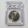 Image 1 : ICG Graded MS67 1971-S Silver Eisenhower Dollar Signed by Austin Hutto