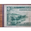 Image 6 : 1914 United States $10 Federal Reserve Bank of Cleveland Note ~ Beautiful Note ~
