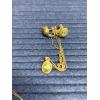 Image 3 : Assorted Gold-Filled Items - Jewelry - Pins - Glasses - Necklaces & Earrings 