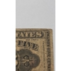 Image 5 : (2) U.S Fractional Currency Notes- 1874 25 Cent Fifth Issue Note & 1863 Fourth Issue 10 Cent Note