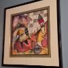 Image 2 : 2 pcs Fine Art Prints - Modern Cubist Impressionkism - Signed 24 x 24 Overall
