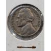 Image 1 : 1947 Jefferson Nickel DIE BREAK MINT ERROR ~ Located on Top of Monticello ~ GREAT CONDITION!!!