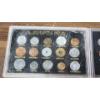 Image 4 : (2) Coins Of The World In Acrylic Display & (2) 1970 Pre Decimal UK Great Britain Proof Coins Sets