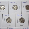 Image 3 : x10 Assorted Years United States 90% Silver Roosevelt Dimes - Face Value: $1.00
