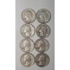 Image 1 : 
Assorted Years And Mint Marks 90% Silver U.S Washington Quarters - Face Value: $2.00