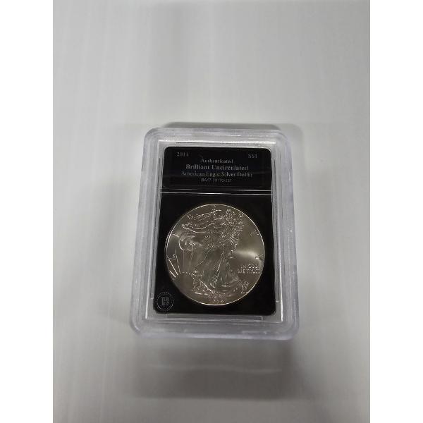2014 1 oz Brilliant Uncirculated American Eagle .999 Fine Silver Ounce Coin