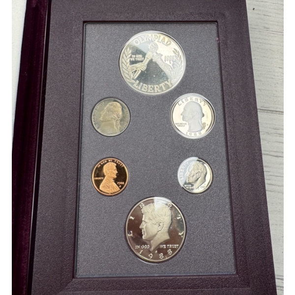 1988 United States Mint Prestige Proof Set- Incredible Condition 