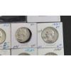 Image 6 : Assorted Pre '64 90% Silver Washington Head Quarters In Coin Holders - Face Value: $3.50