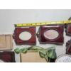 Image 11 : Lot of Assorted Sizes and Shapes Picture Frames and Wall Clock