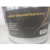 Image 4 : 3- Brand New 2.6 Gallon Galvanized Steel Buckets - 10.6 x 9.8 x 7.5