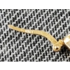 Image 3 : Nice 10K Yellow & White Gold Loop Earring Set ~ Weighing 2.2 Grams ~ Italian Made Jewelry! 