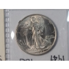 Image 5 : U.S 1946 & 1947 Walking Liberty 90% Silver Half Dollars - Amazing Condition - Face Value: $1.00