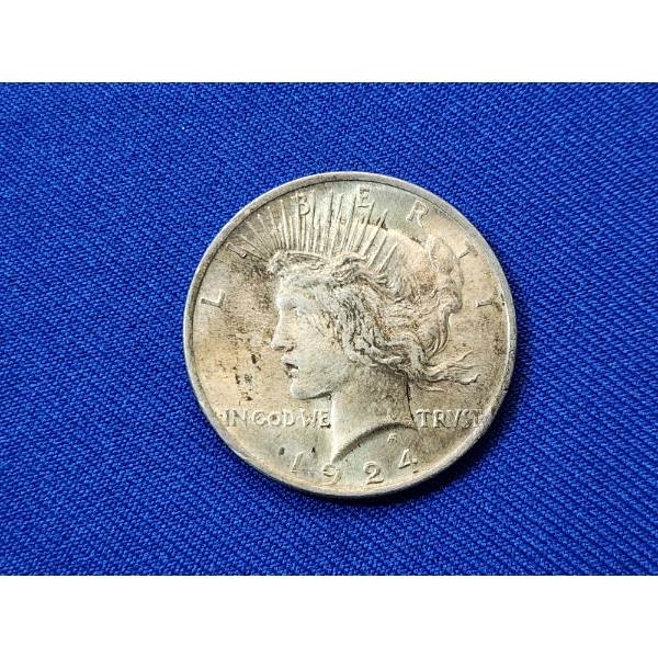 1924 Silver Peace Dollar 