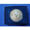 Image 3 : 1999 American Eagle 1 oz .999 Fine Silver Dollar Colorized Gold-Tone Coin